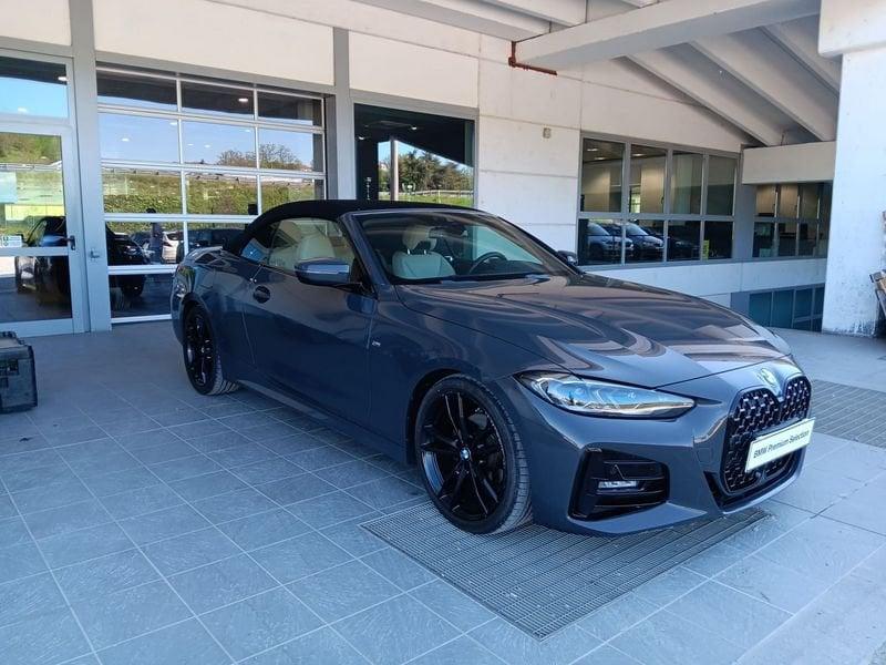 BMW Serie 4 420d Cabrio mhev 48V Msport auto