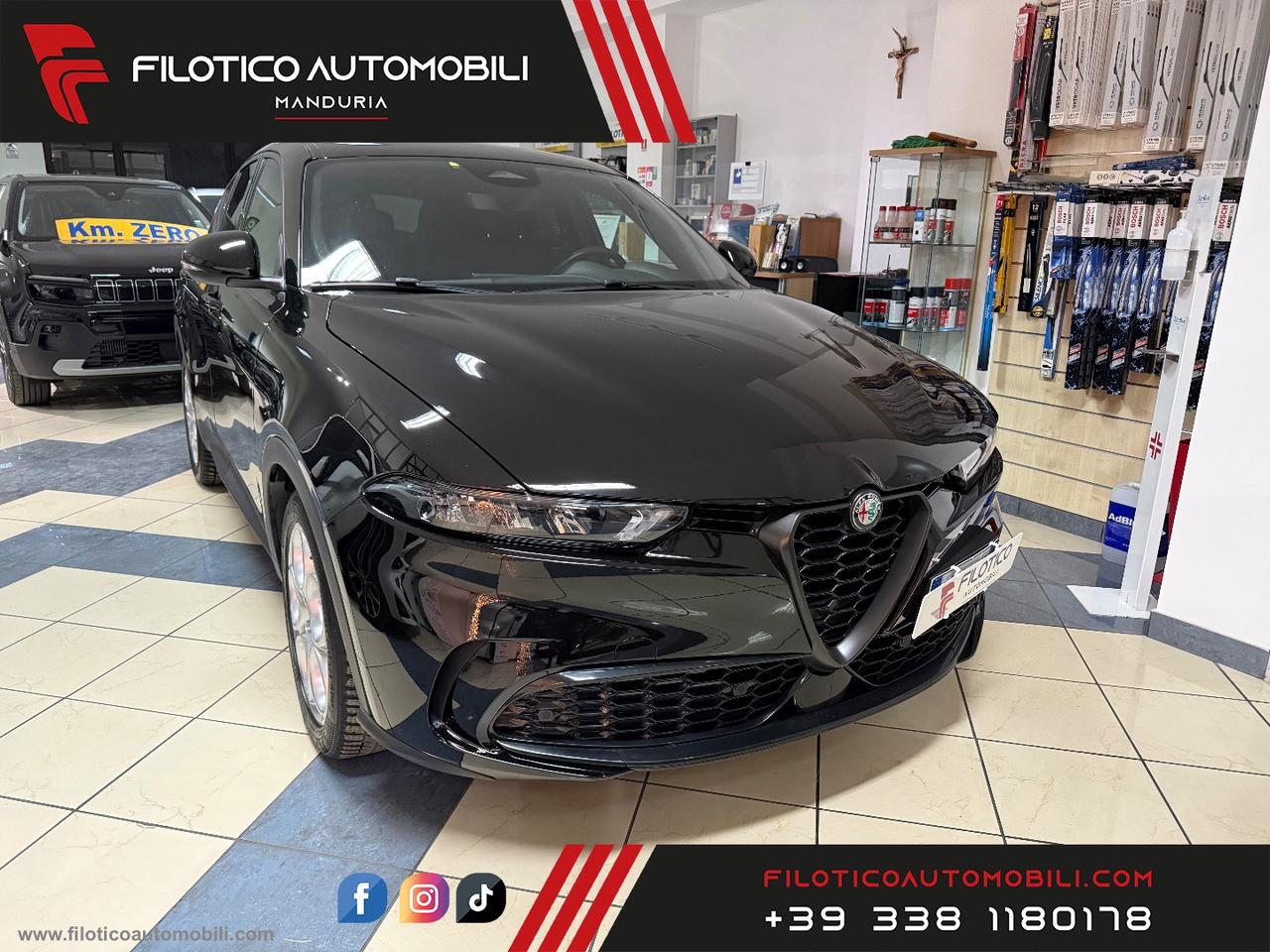 ALFA ROMEO Tonale 1.6 diesel 130 CV TCT6 Sprint RIFINITURE BLACK - CARPLAY - FULL