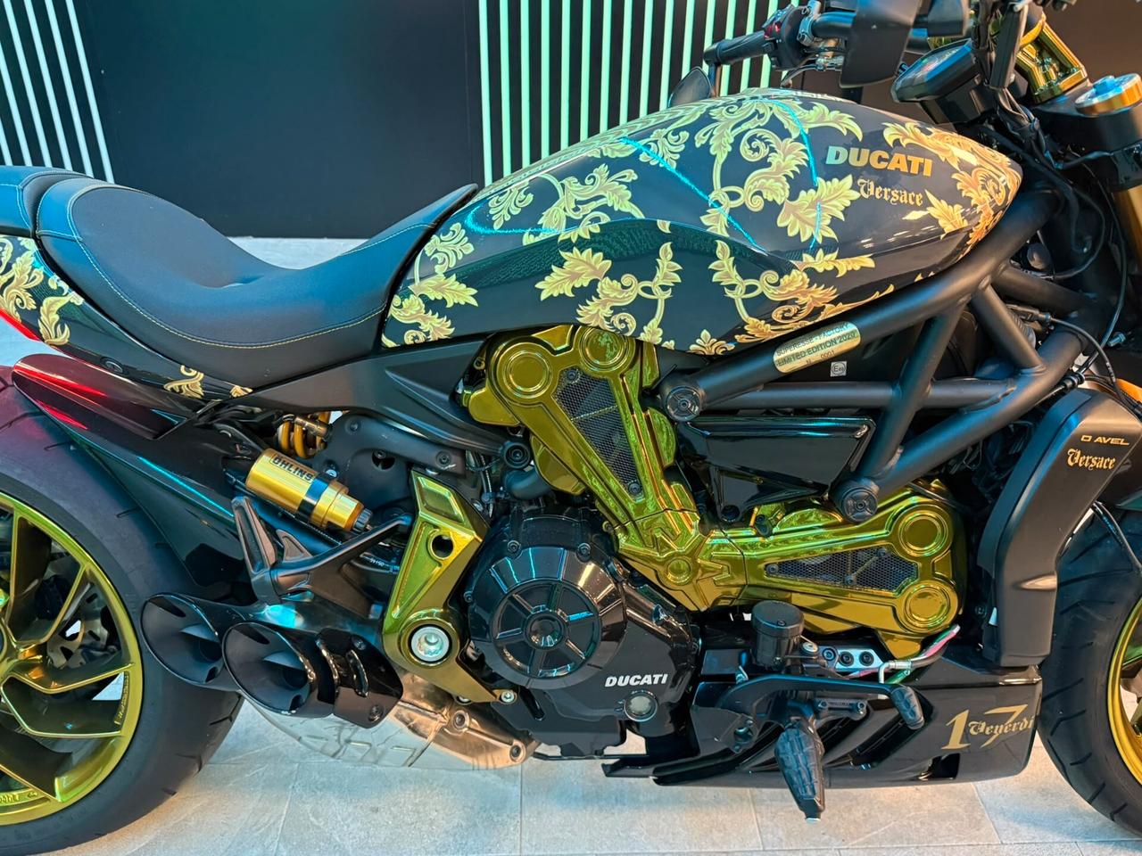 DUCATI DIAVEL XDIAVEL S VERSACE SERIE LIMITATA 2017