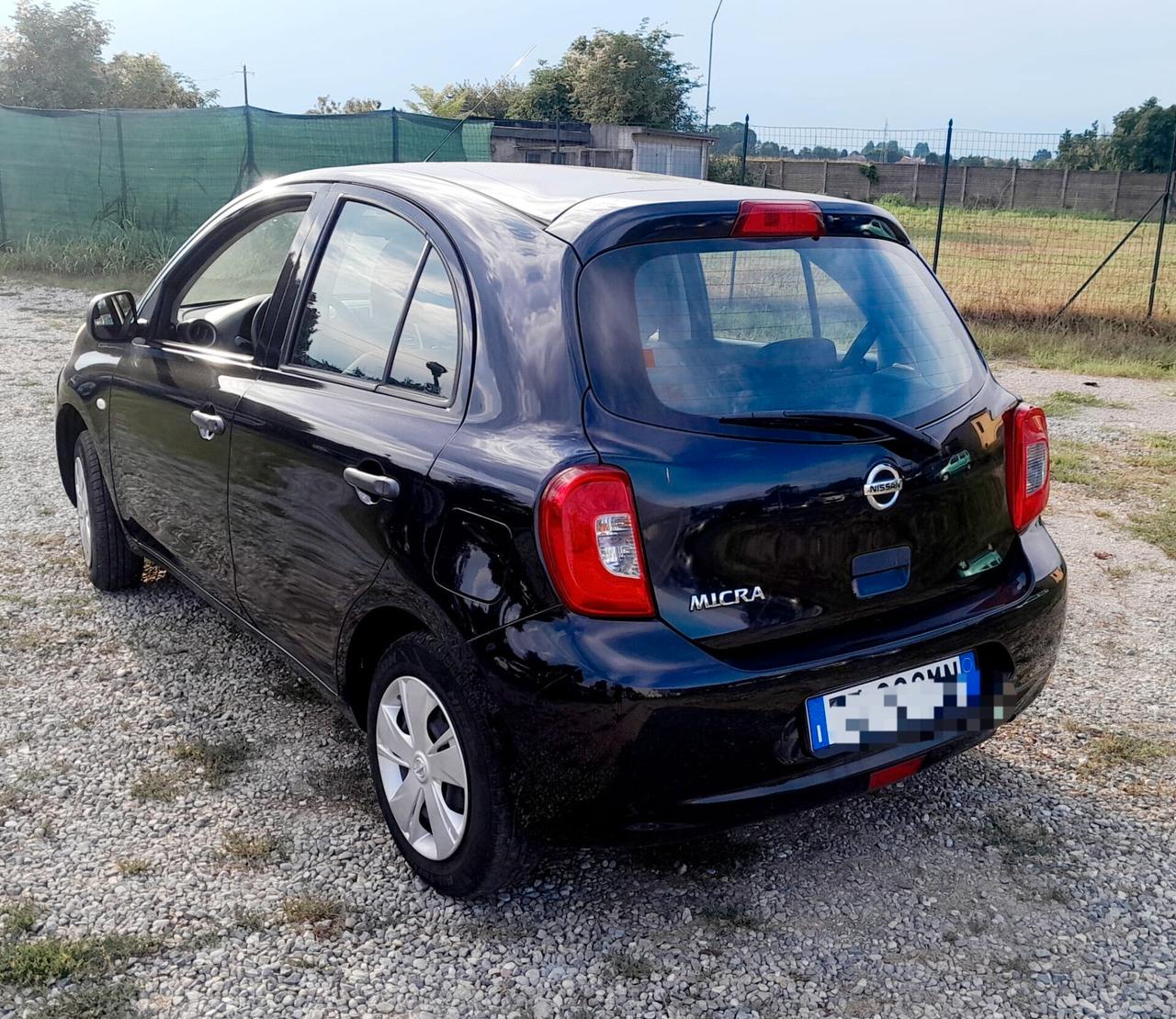 Nissan Micra 1.2 benzina gpl del 2017