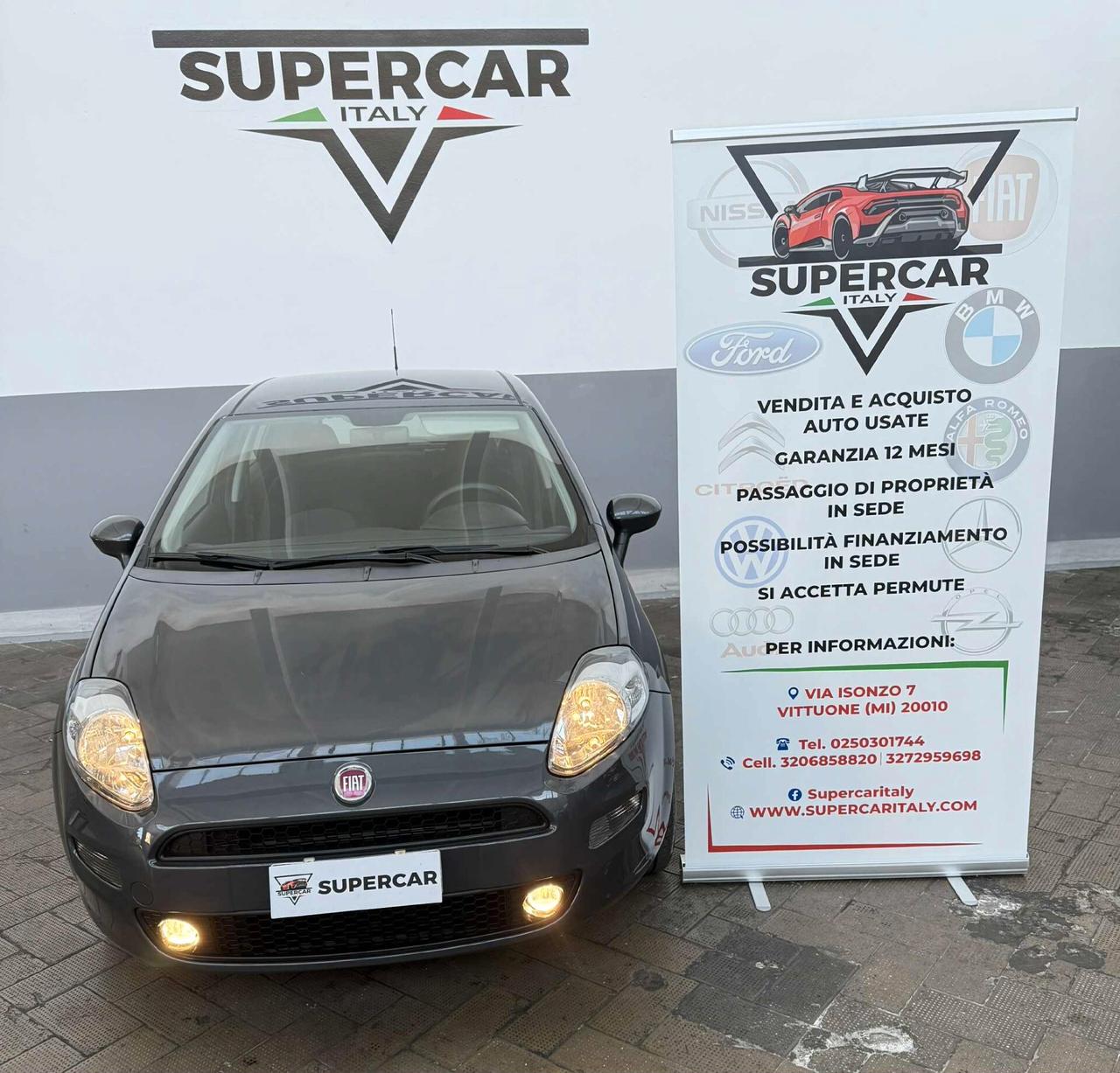 Fiat Punto 1.2 Benz, Euro 6, si neopat, uni propriet, garantita