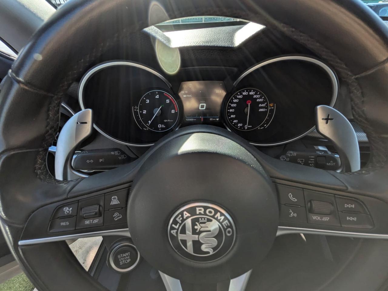 Alfa Romeo Stelvio 2.2 Turbodiesel 210 CV AT8 Q4 Super CAMERA