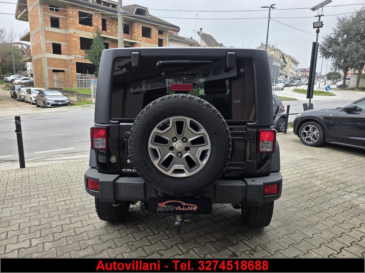 Jeep Wrangler 2.8 CRD 200cv Sahara - GANCIO TRAINO