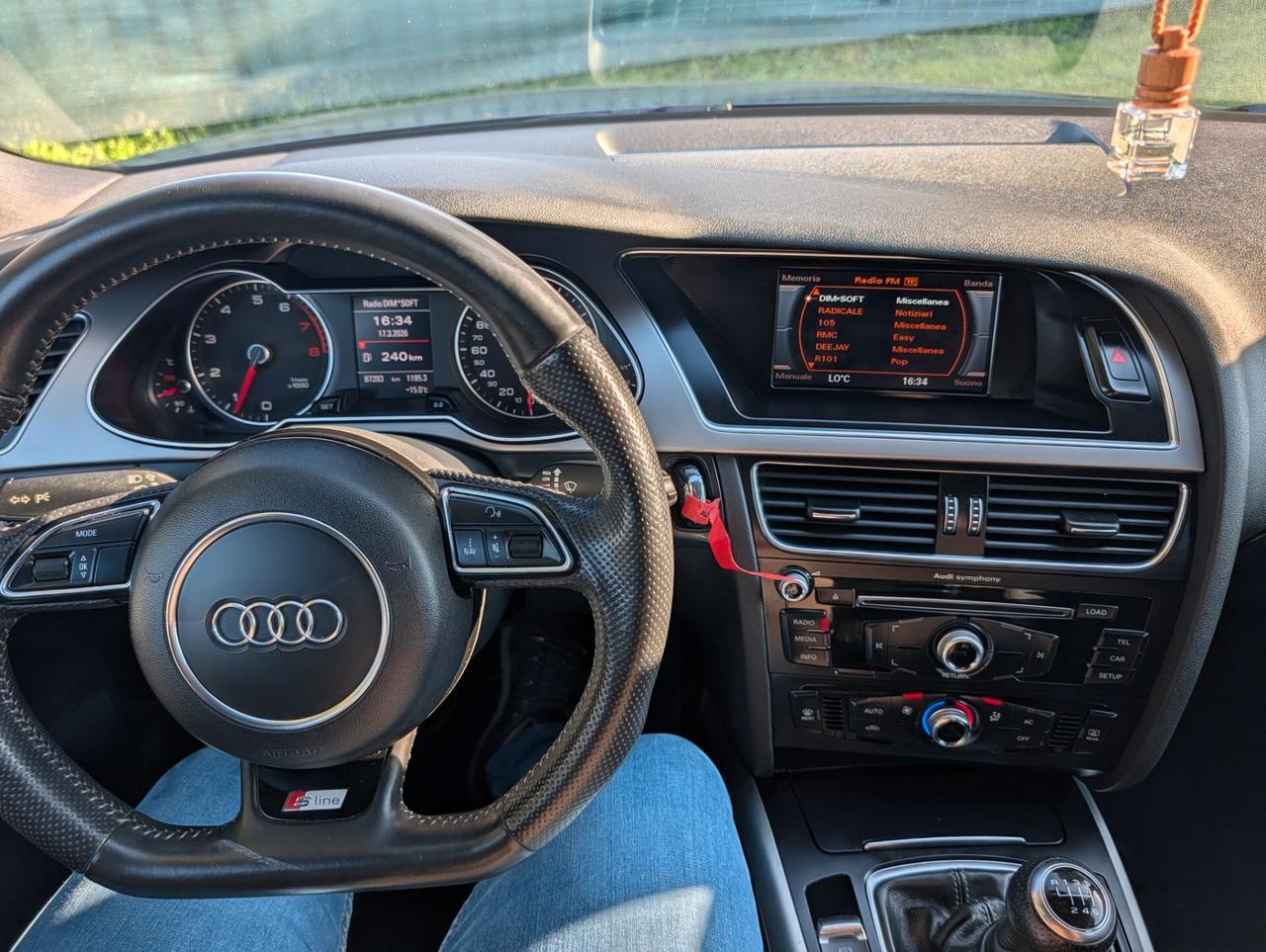 Audi A4 1.8 TFSI 170 CV S line UNICO PROPRIETARIO TAGL.CER.