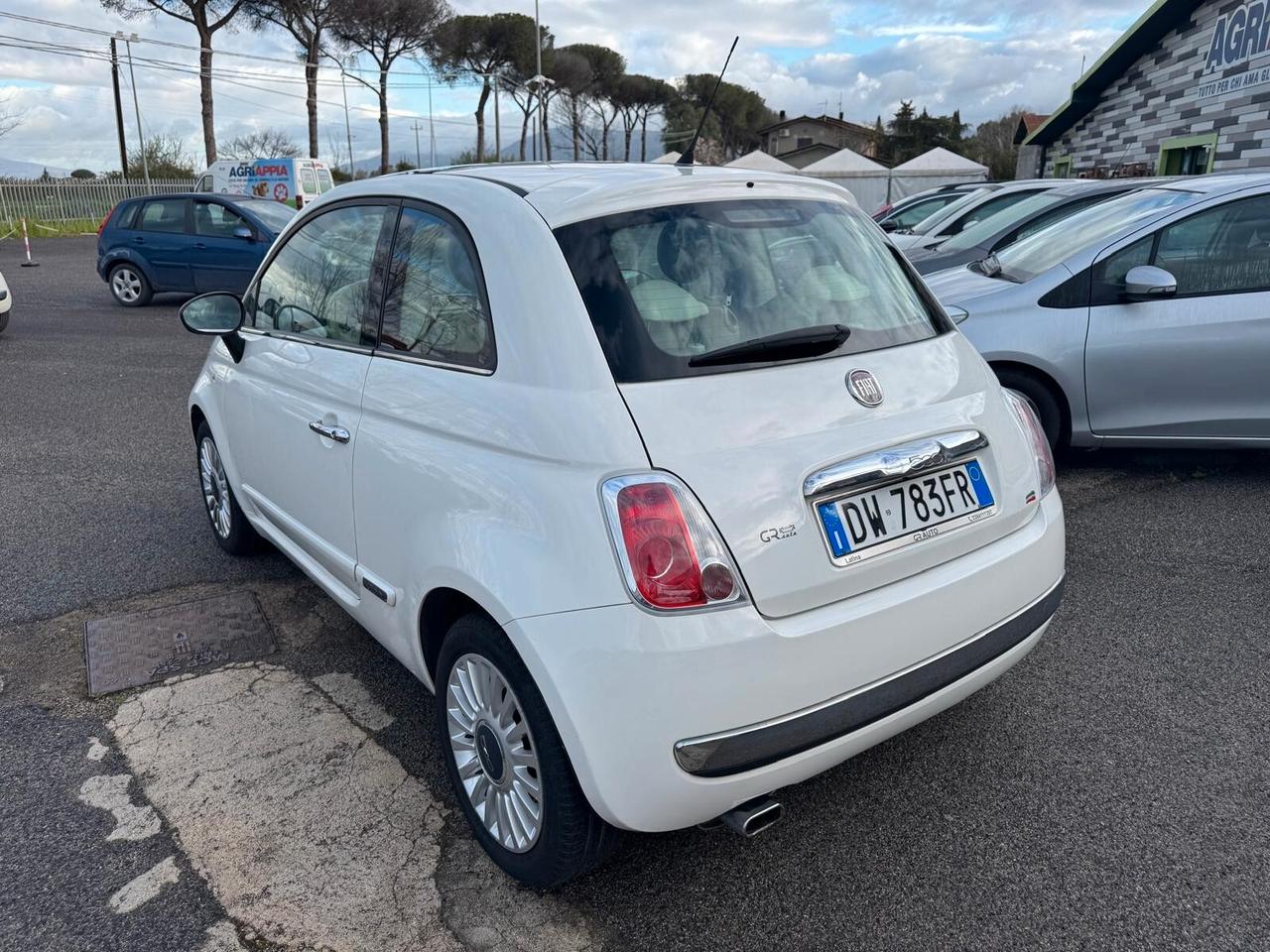 Fiat 500 1.2 BENZ LOUNGE NEOPATENTATI 2009