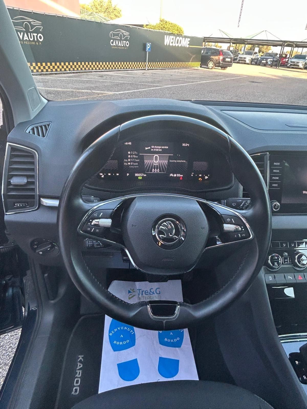 Skoda Karoq 2.0 TDI EVO SCR 115 CV DSG Executive PREZZO PROMO MESE DI OTTOBRE