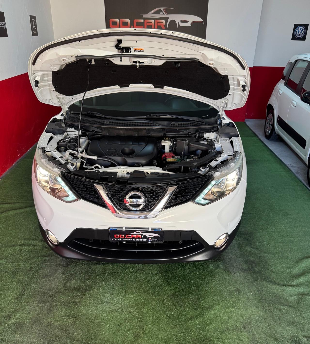 Nissan Qashqai 1.5 dCi 110 CV Tekna , telecamera ,Nav ,Cerchi 17