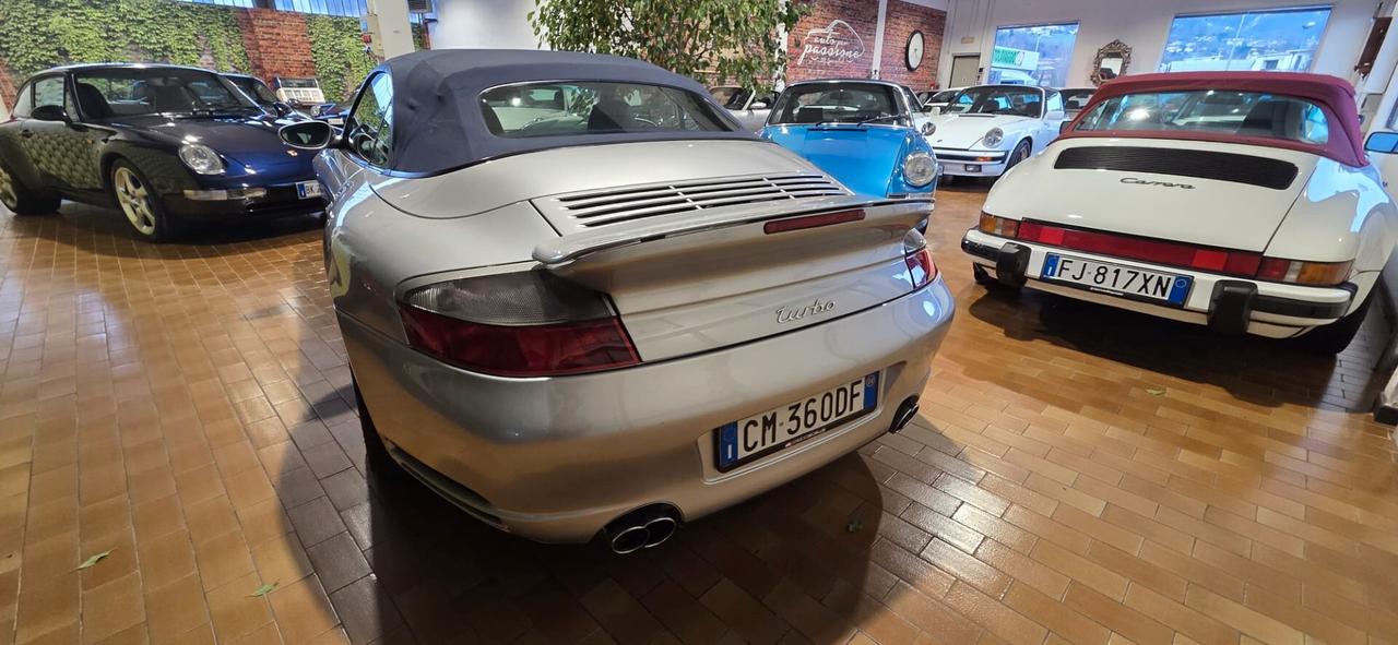996 911 Porsche Turbo Cabriolet Book service Full Italia