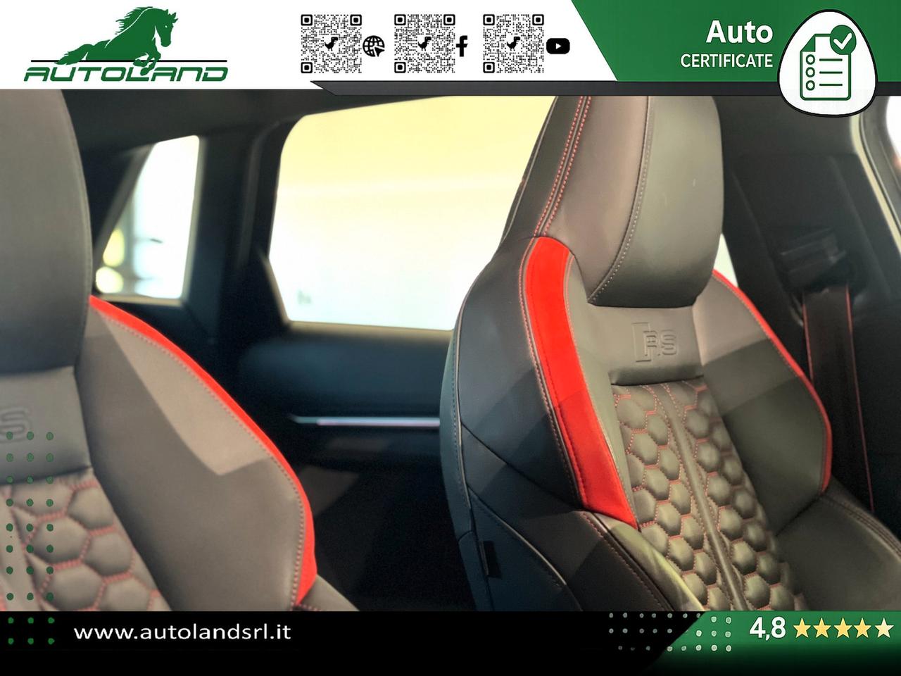 Audi RS3 Sportback 2.5 tfsi quattro s-tronic TETTO - MATRIX- B&O - MASSAGGIO - ACC