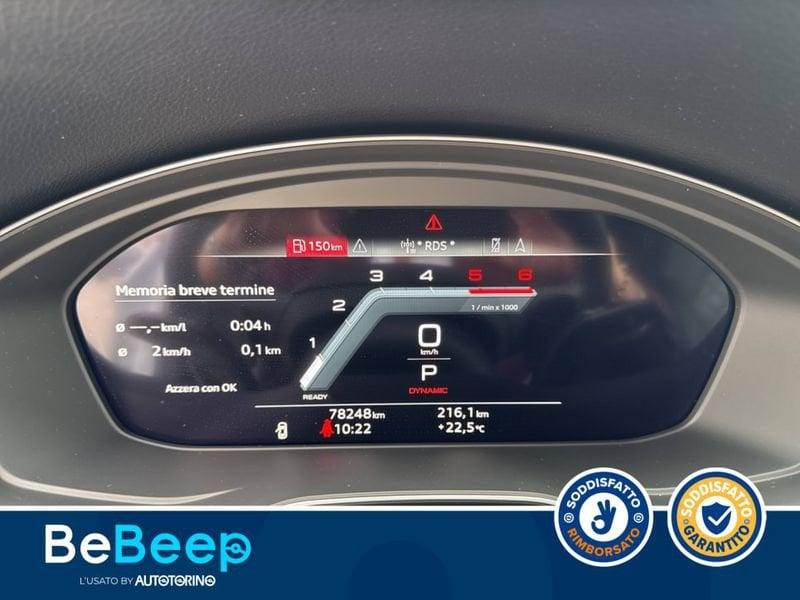 Audi Q5 SPORTBACK 40 2.0 TDI MHEV 12V S LINE PLUS QUATT