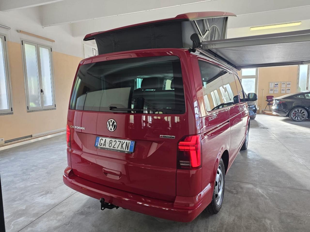 Volkswagen California T6.1 Ocean DSG 4MOTION 4X4 italiano gancio led unipopr