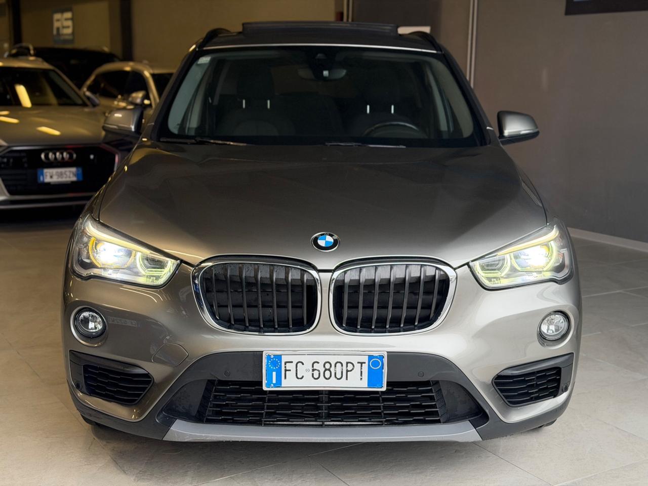 Bmw X1 18d ADVANTAGE EU6B TETTO KMCERT UNICOPR GARANZ