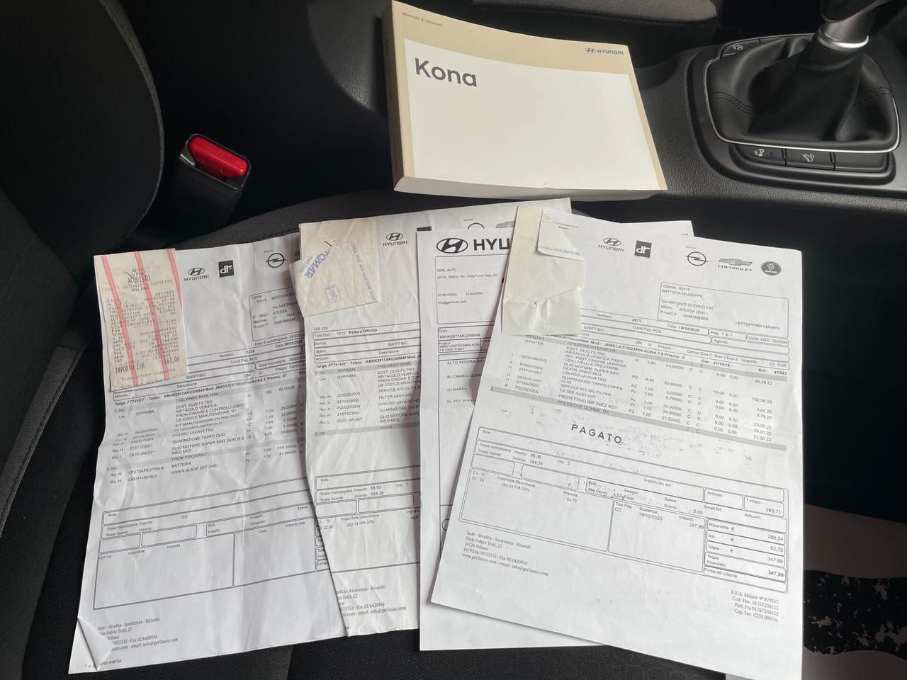 Hyundai Kona UNICO PROPRIETARIO - SERVICE COMPLETO
