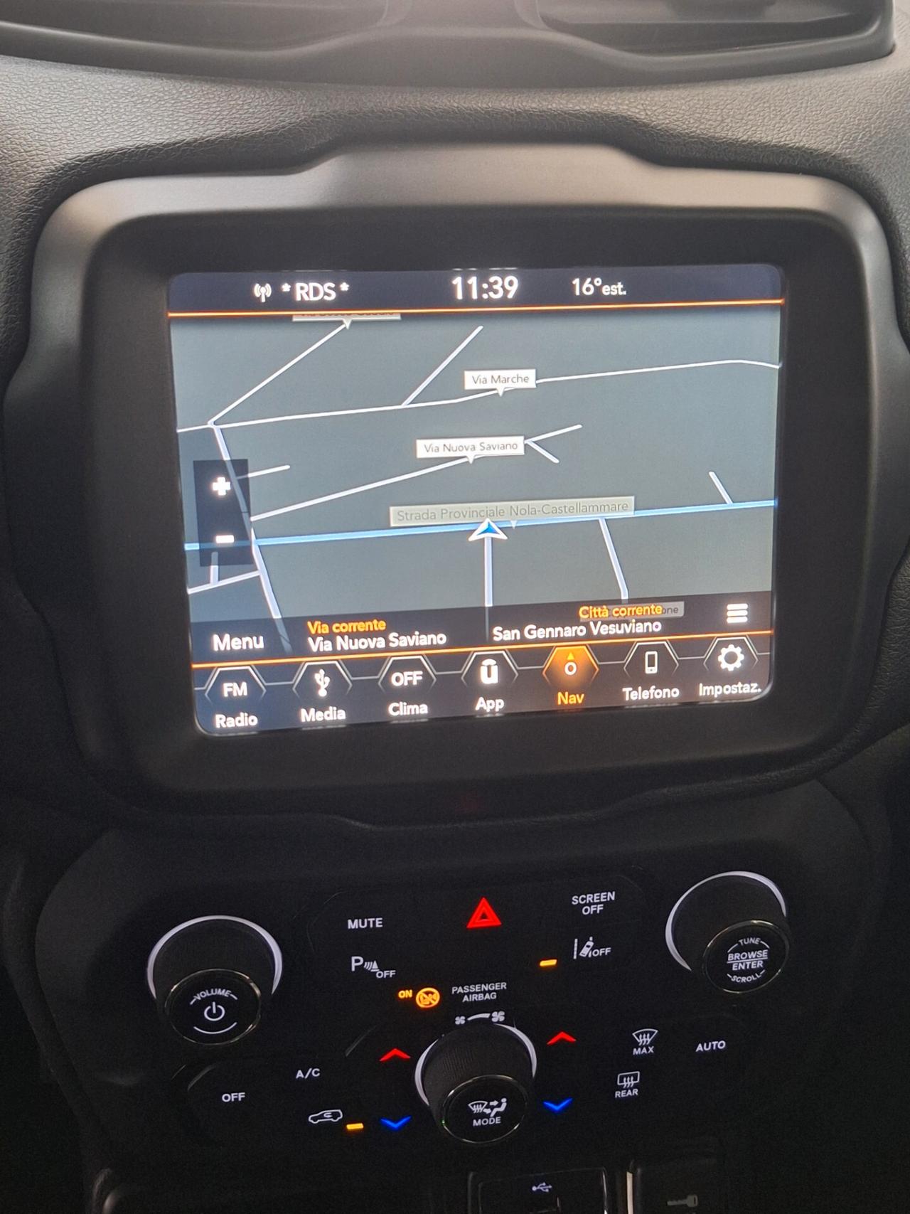 Jeep Renegade 1.6 Mjt 120 CV Ddct (Unico Proprietario)