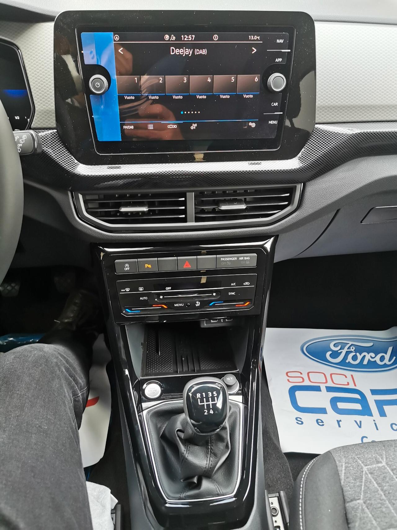 Volkswagen T-Cross 1.0 TSI 95cv Edition Plus Km/0 Vari Colori