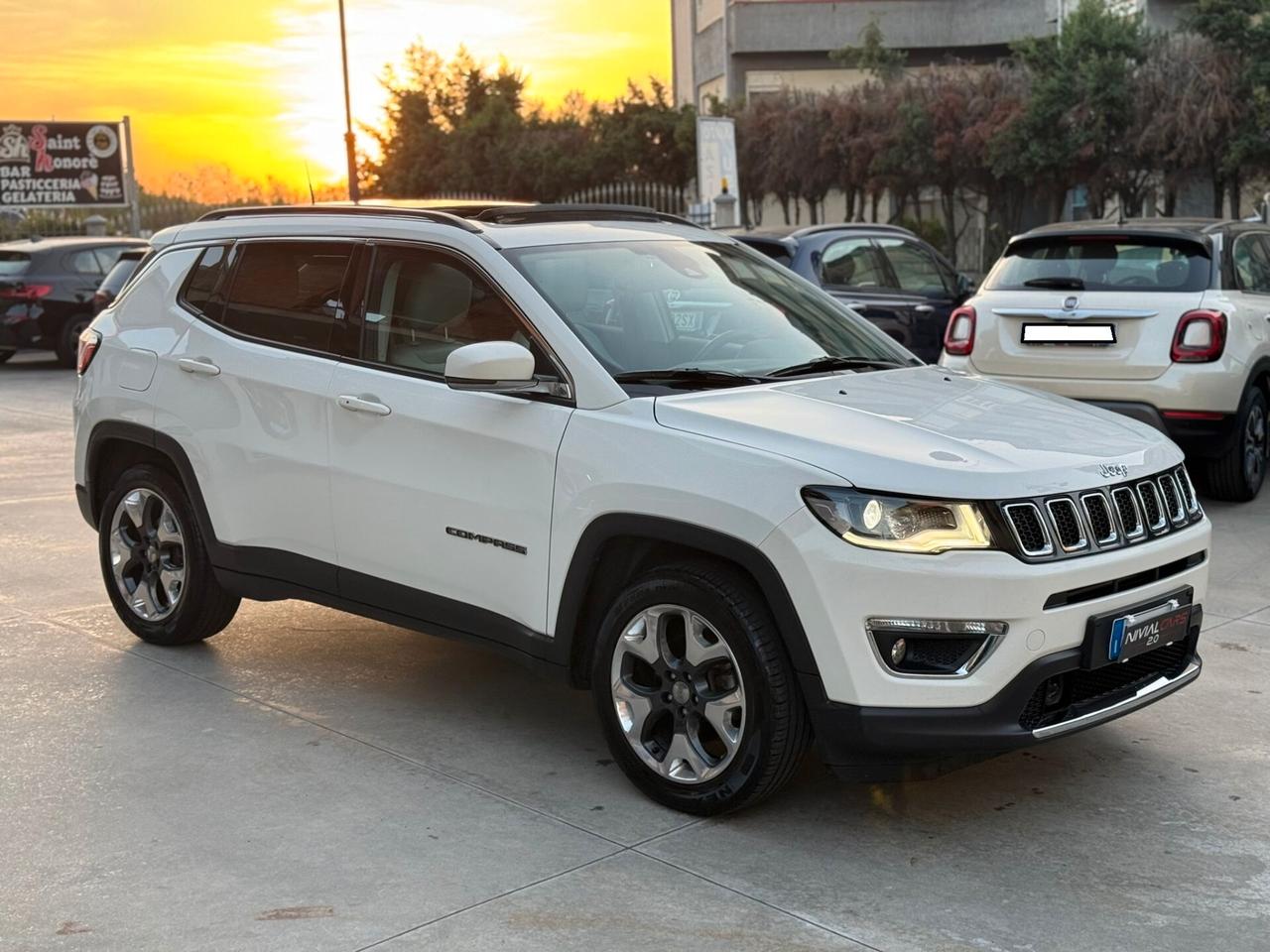 JEEP COMPASS 1.4 MULTIAIR 140 CV 2WD LIMITED/TETTO PANORAMICO/PELLE BIANCA