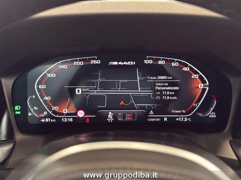 BMW Serie 4 G22 2020 Coupe Benzina M440i Coupe mhev 48V xdrive auto