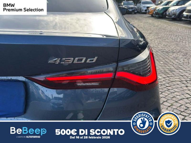 BMW Serie 4 Coupé 430D COUPE MHEV 48V XDRIVE MSPORT AUTO