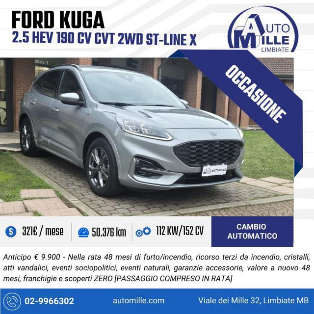 FORD Kuga 2.5 Full Hybrid 190 CV CVT 2WD ST-Line X