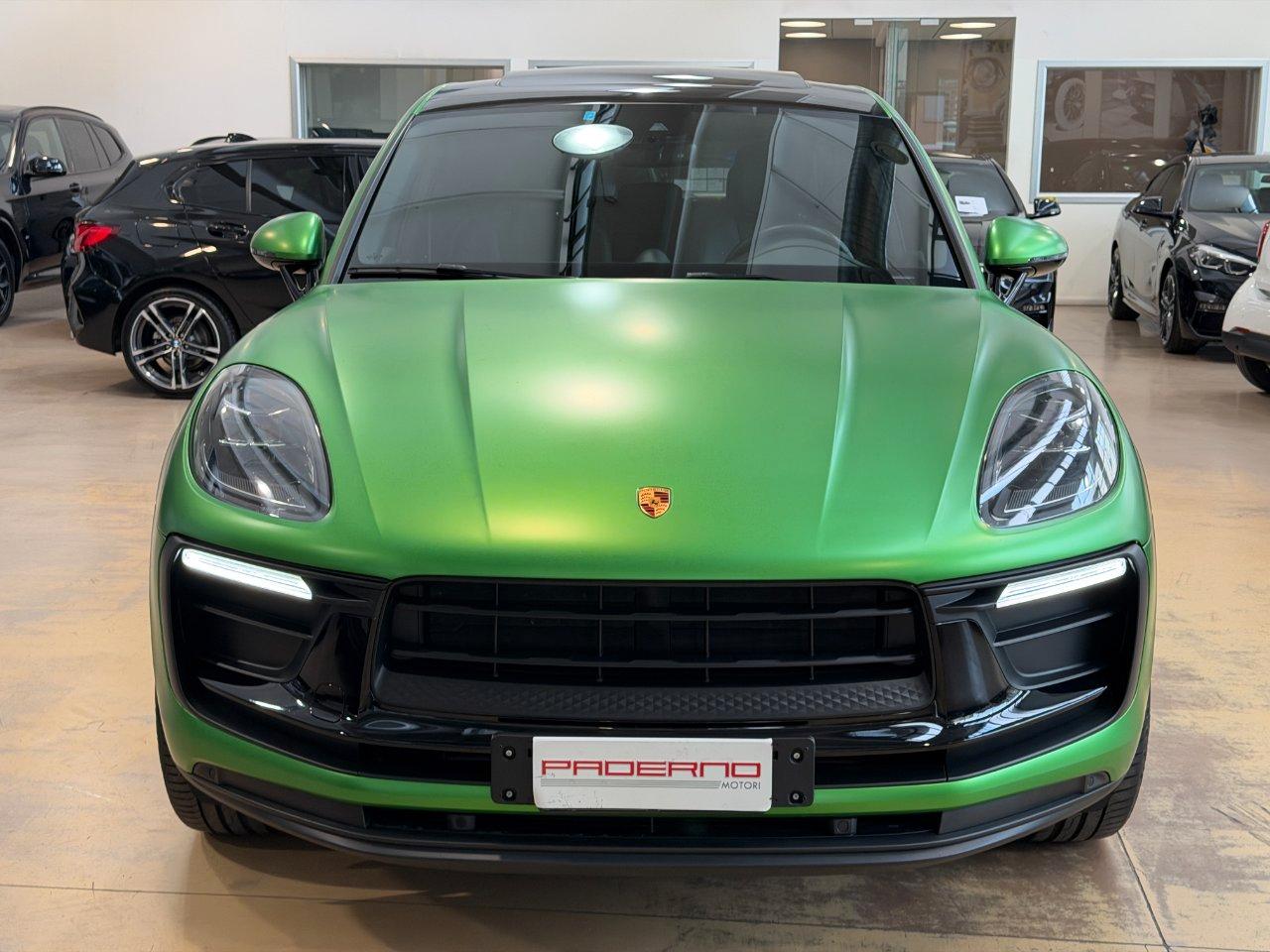 Porsche Macan 2.0 265cv PDK - 21" - Tetto - Carplay - Wrap Verde