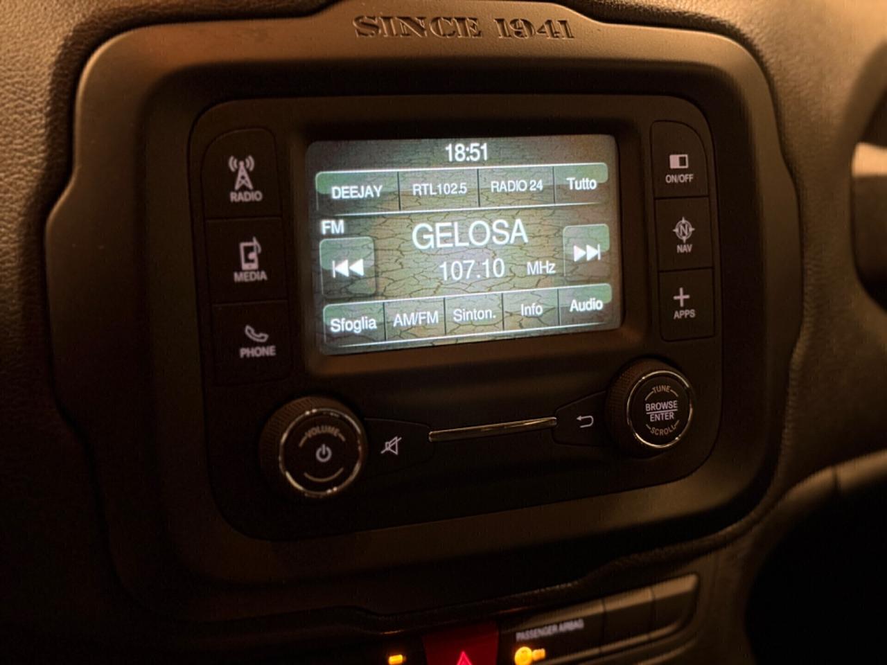 Jeep Renegade 1.4 T-Jet 120 CV GPL Longitude