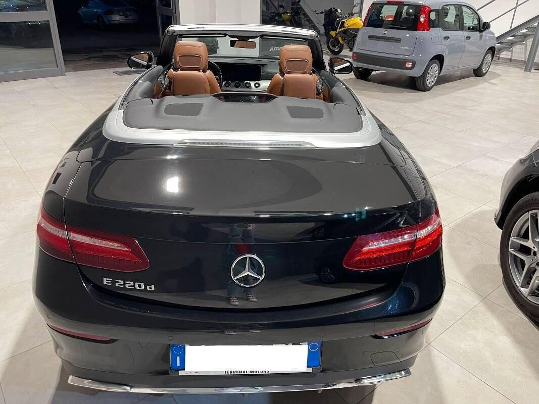 Mercedes-benz E 220 d Auto Cabrio Premium AMG, luci ambient.
