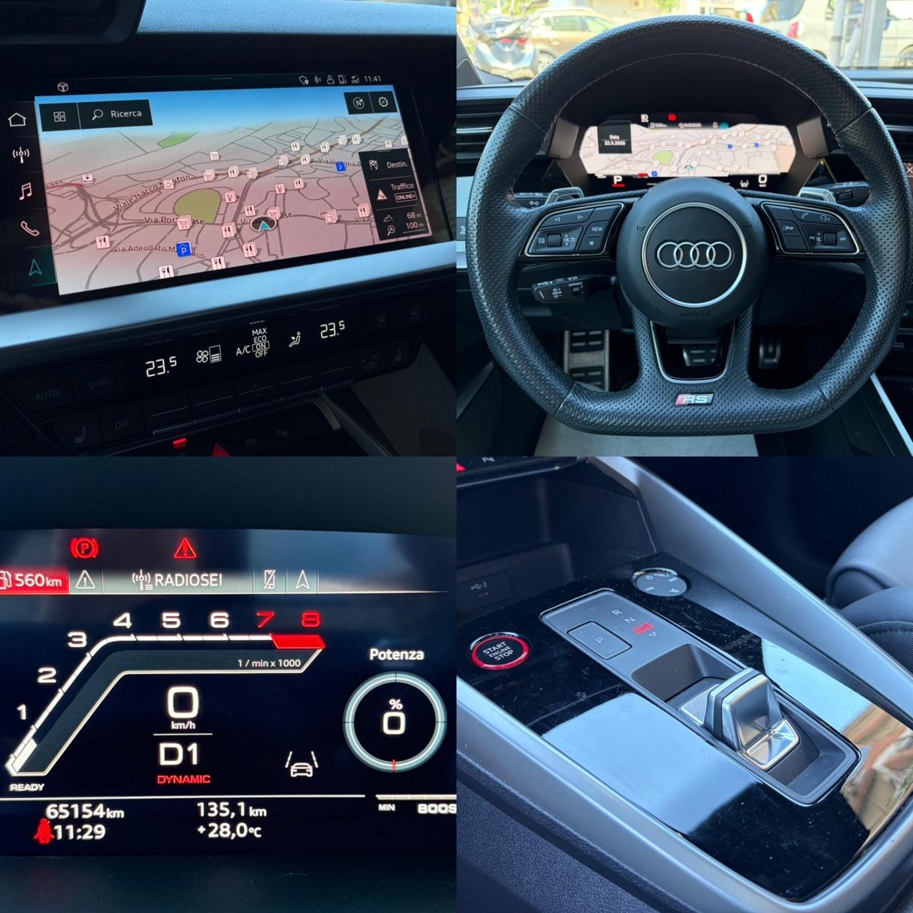 Audi RS3 spb 2.5 tfsi - GARANZIA Audì 10-2027 !!