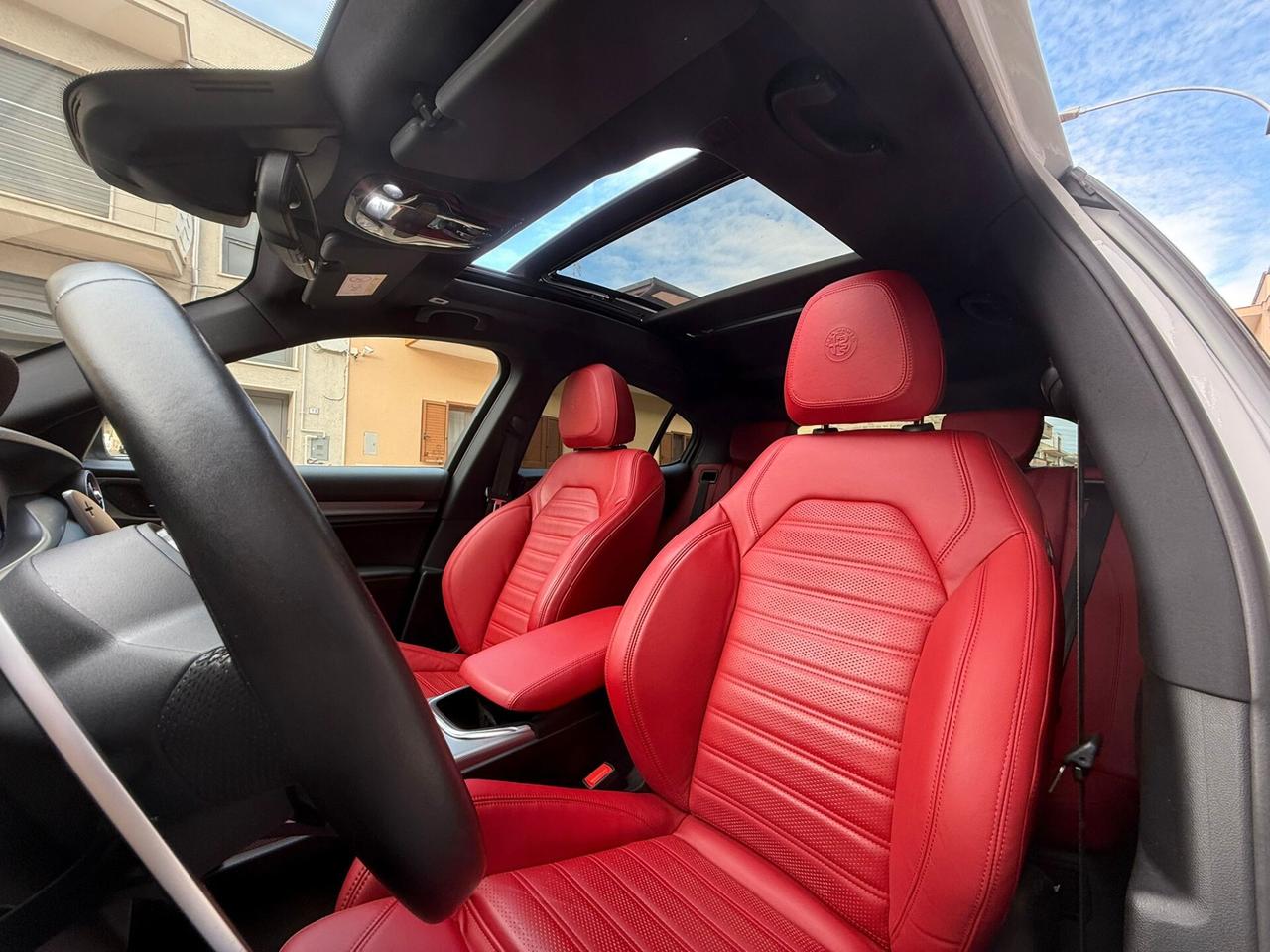 Alfa Romeo Stelvio 2.2 Turbodiesel 210 CV AT8 Q4 Veloce + Pelle + Tetto apribile