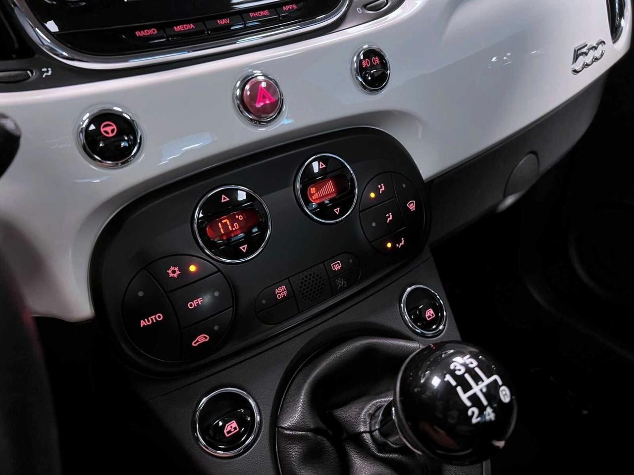 FIAT 500 1.2 CC 69 CV LOUNGE INTERNI FRAU