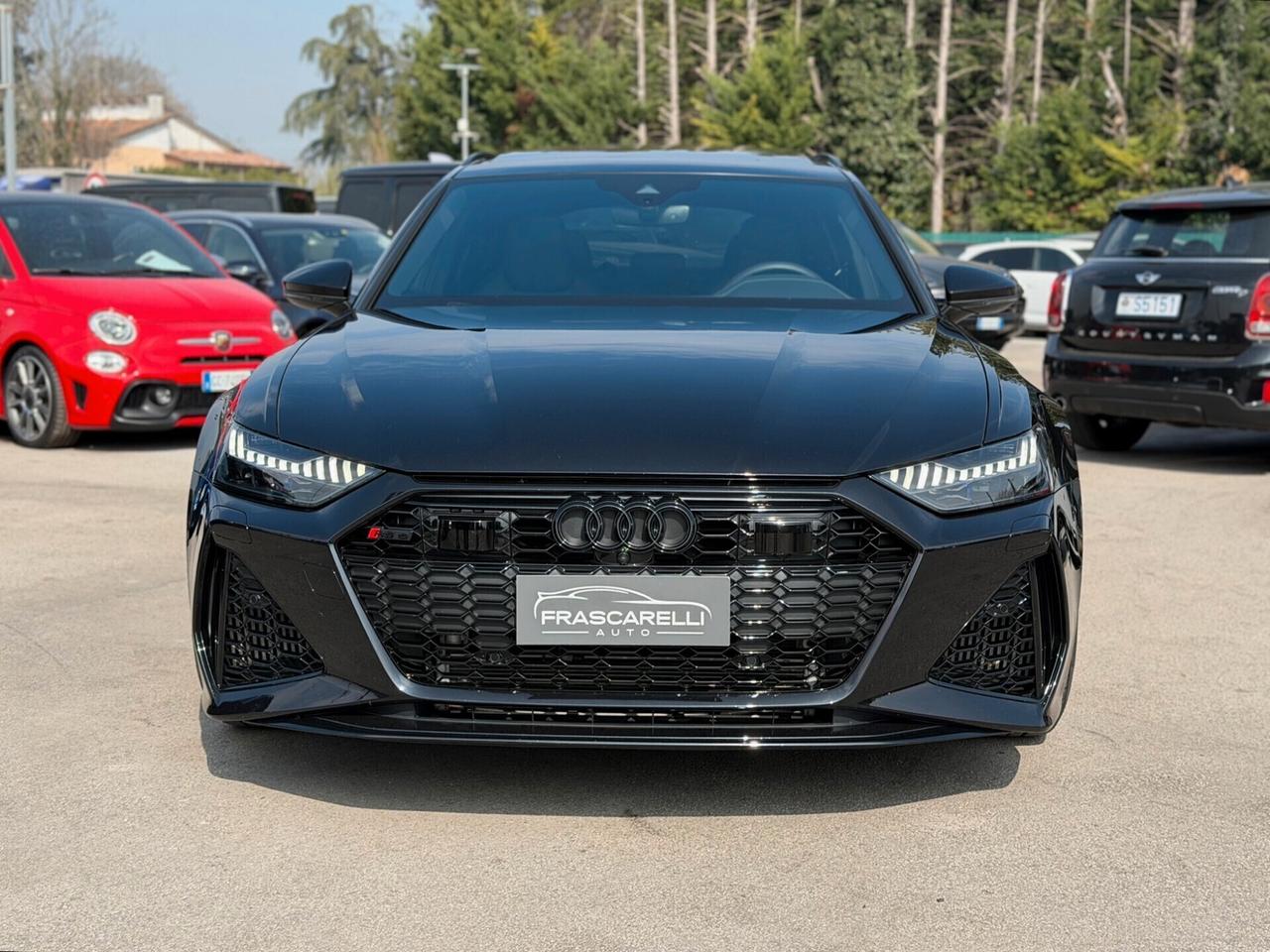 Audi RS6 RS 6 Avant /carboceramici//22"/km doc/scarico sportivo