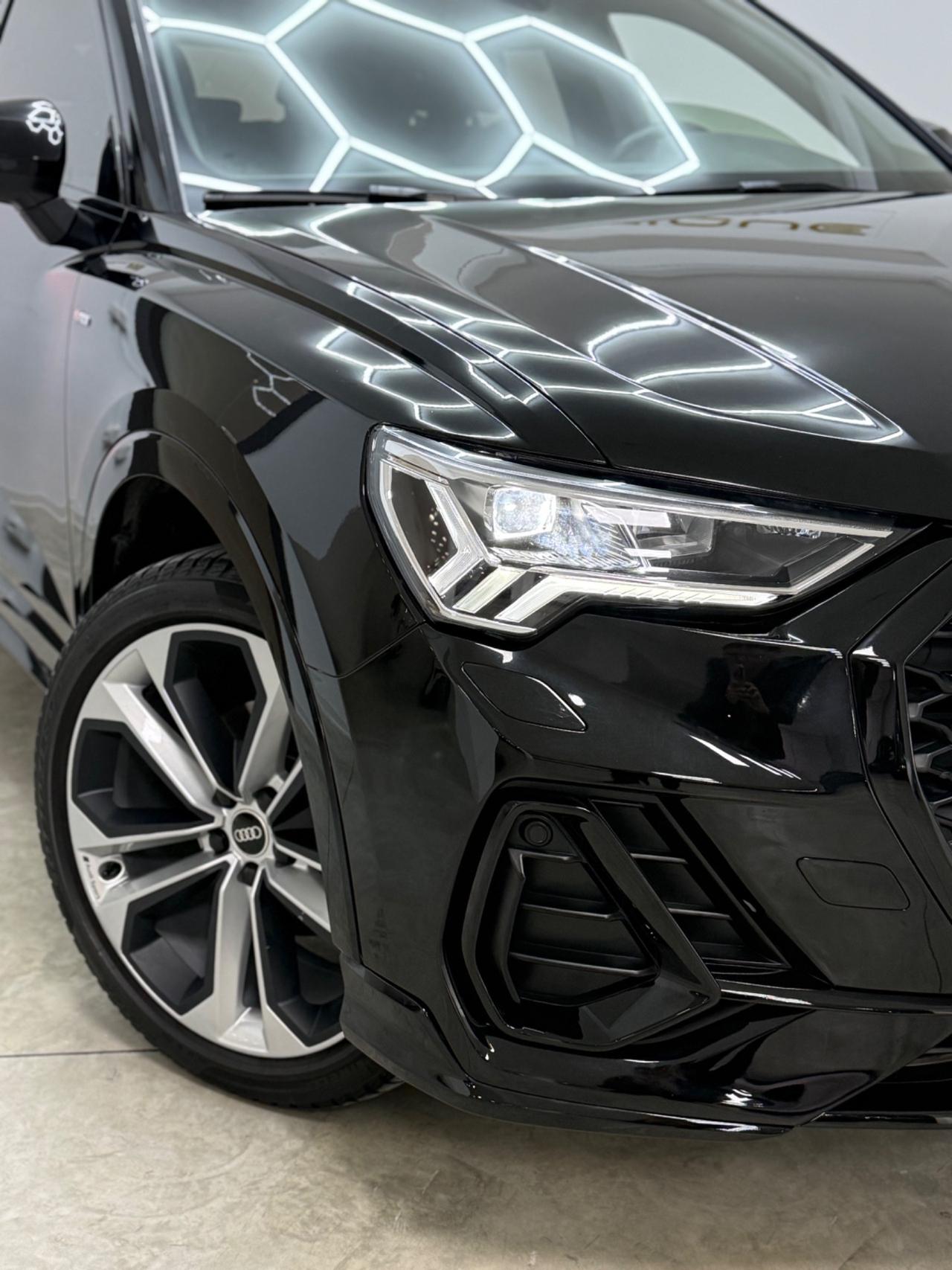 Audi Q3 Sportback 35 TDI S line edition Black Identity Ita Iva Esposta