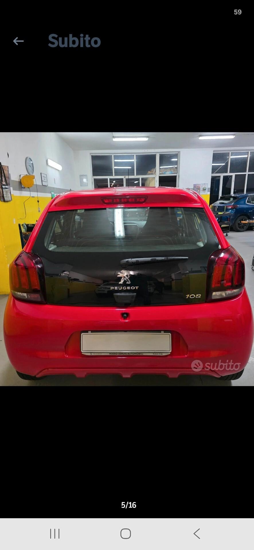 Peugeot 108 VTi 72 S&S 5 porte Active