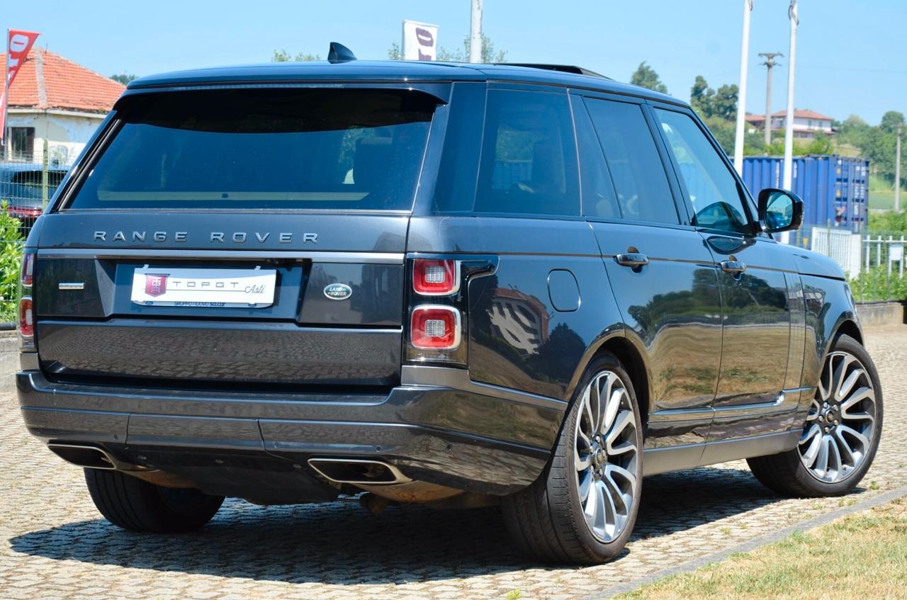 LAND ROVER RANGE ROVER 5.0 V8 S/C AUTOBIOGRAPHY 525cv AUTO, SERVICE LAND ROVER, UNICO UTILIZZATORE, EURO 6D, TETTO, HI-FI MERIDIAN, SEDILI IN PELLE, PERMUTE