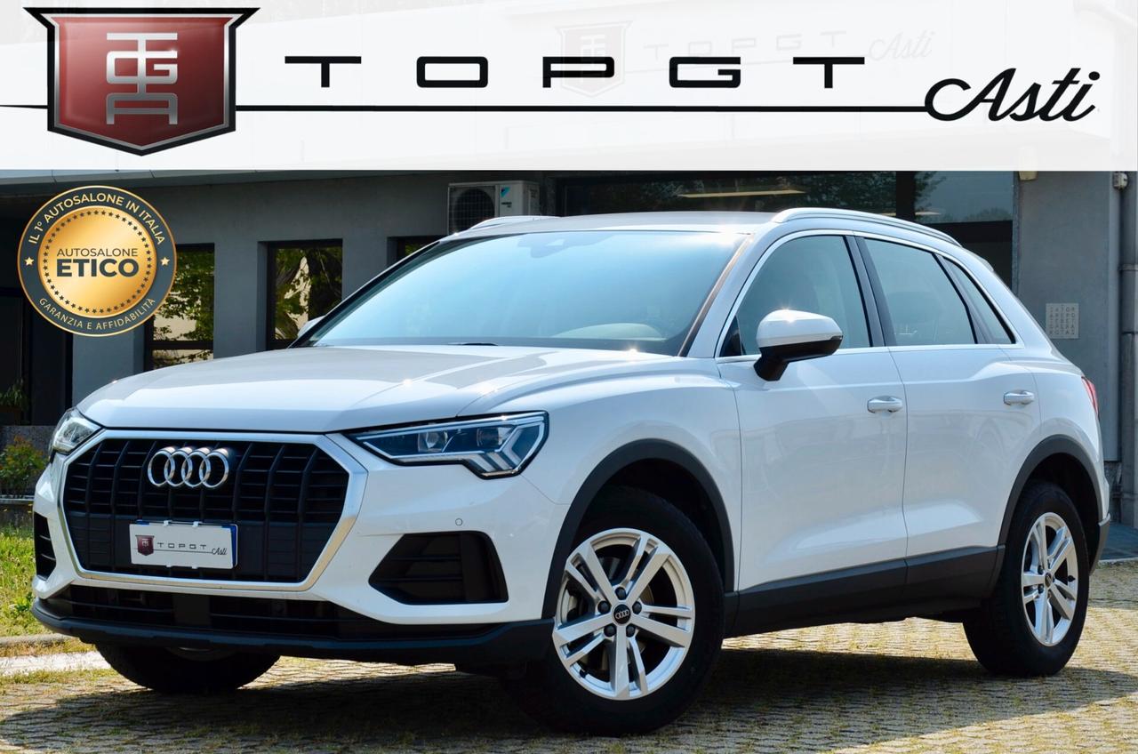 AUDI Q3 35 2.0 TDI BUSINESS 150cv S-TRONIC, GAR, AUDI 8/26, UNICOPR, SERVICE AUDI, UFF ITALIANA, EURO 6E, FULL LED, PERMUTE