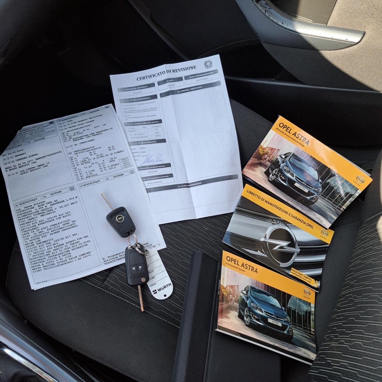 Opel Astra 1.7 CDTI 110CV Sports Tourer Cosmo