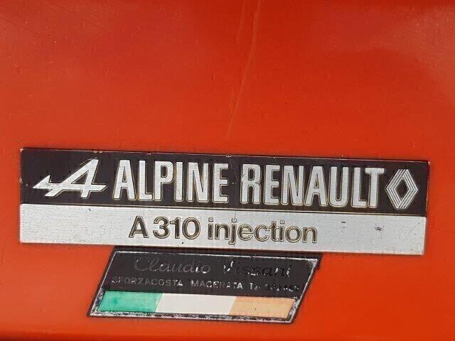 Alpine a310 vf 1.6 iniezione -da restauro- - 1975