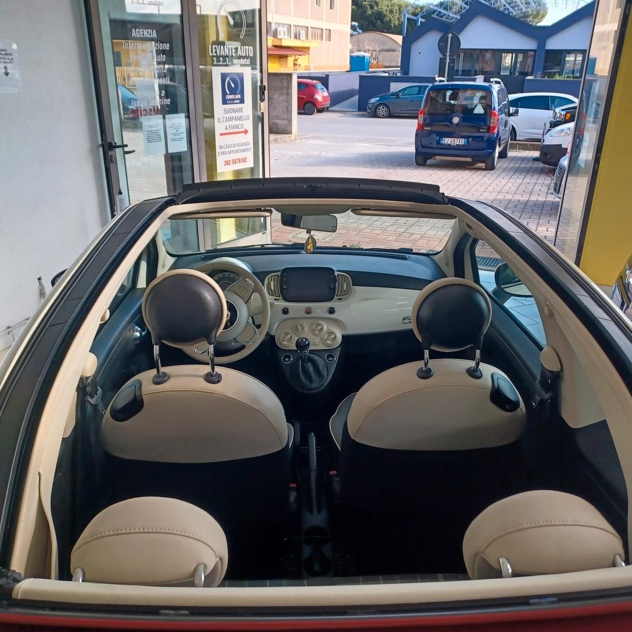 FIAT 500 1.2 CABRIOLET TENUTA IN MODO MANIACALE