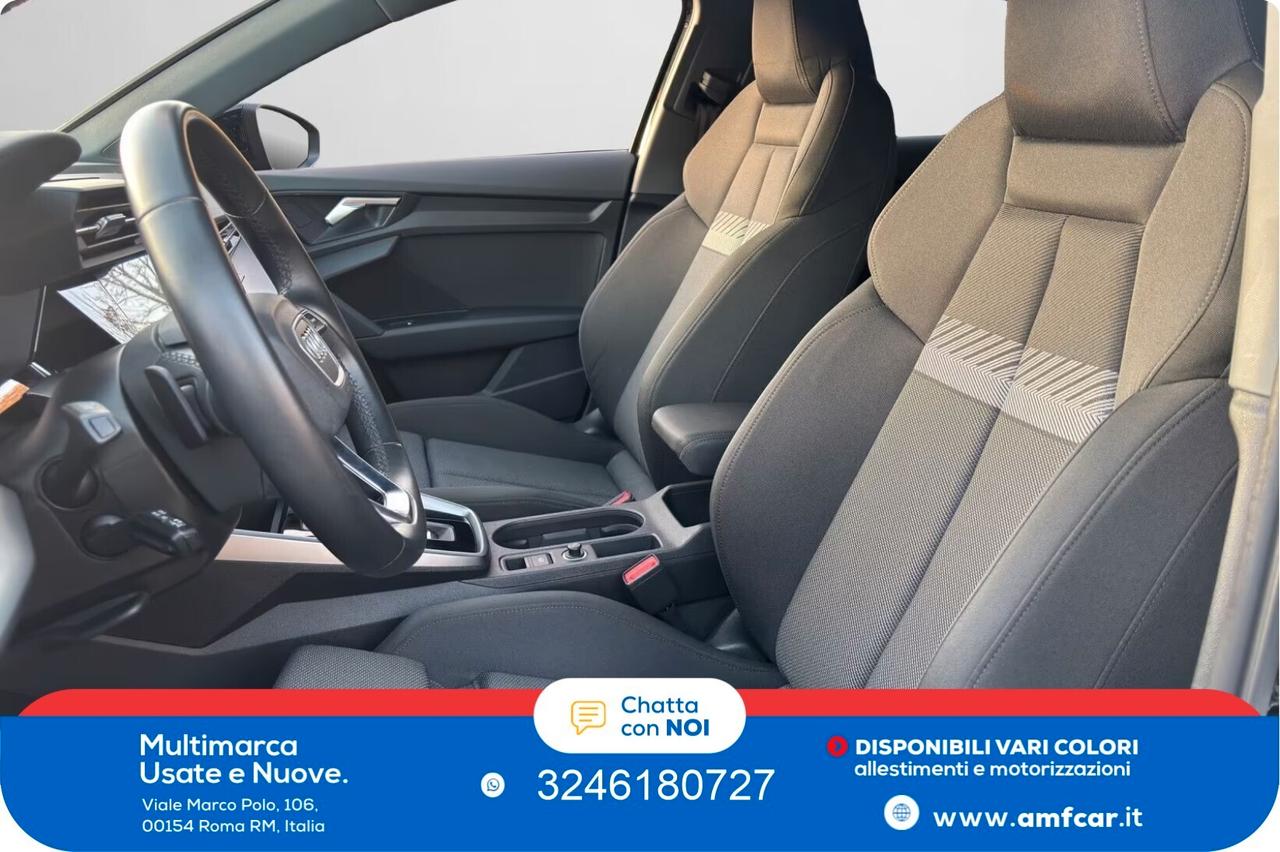 Audi A3 Sportback 40 TFSI e S-Line *Navi*Telecamera*ACC*