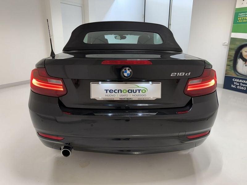 BMW Serie 2 Cabrio 218d Cabrio Advantage Steptronic - prezzo vero senza obbligo di finanziamento
