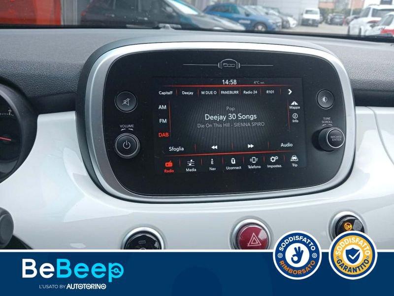 FIAT 500X 1.3 MJT LOUNGE 4X2 95CV MY17