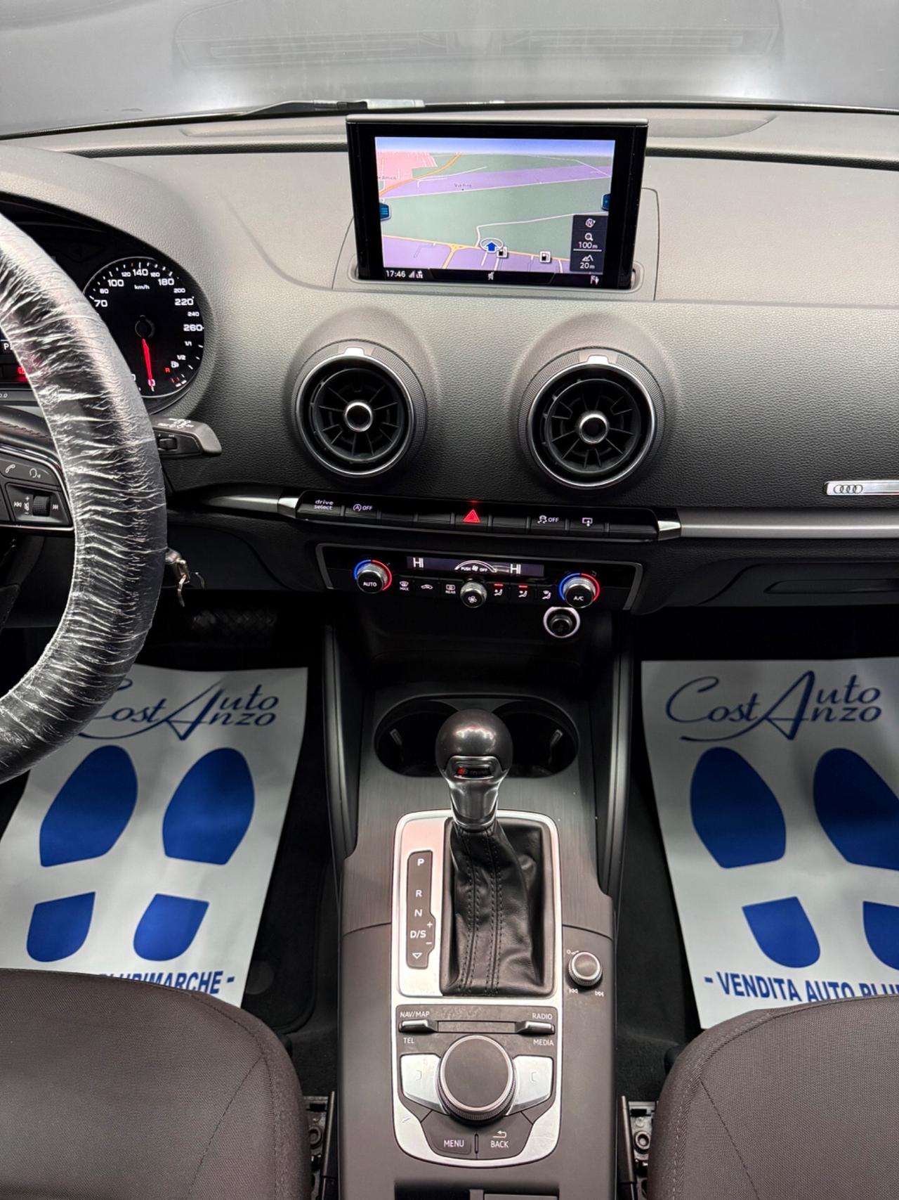 Audi A3 SPB 1.6 TDI 110CV S tronic Design 2017