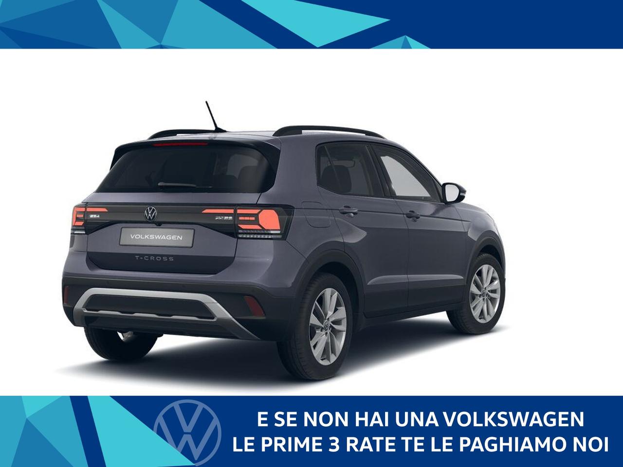 Volkswagen T-Cross 1.0 tsi 95cv edition plus