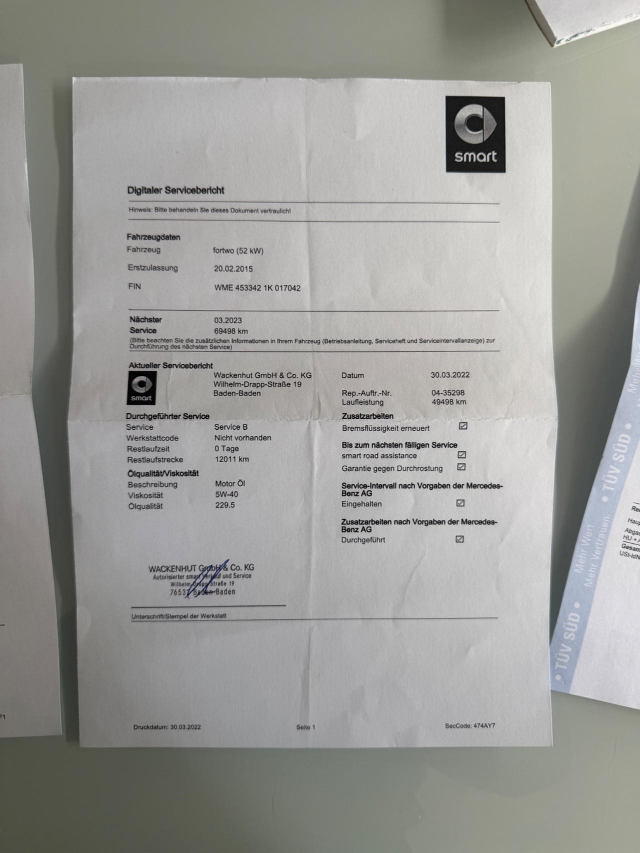 Smart ForTwo 70 1.0 Passion