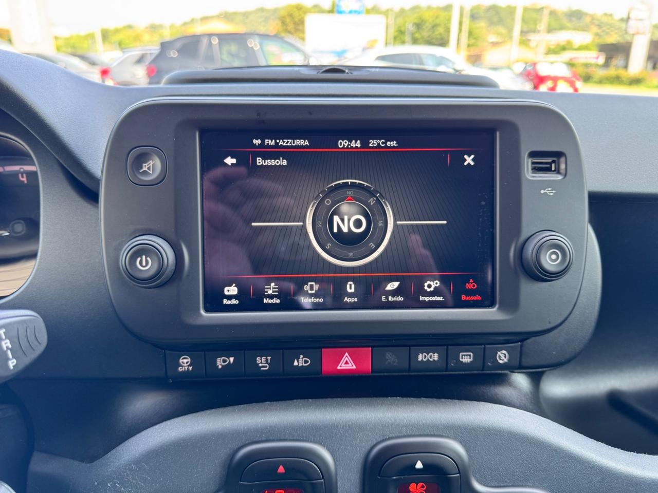 Fiat Panda Cross 1.0 FireFly S&S Hybrid in garanzia doppio allarme