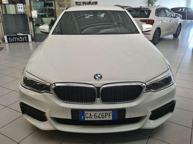 BMW Serie 5 520d 48V Touring Msport!TAGLIANDI UFFICIALI BMW!