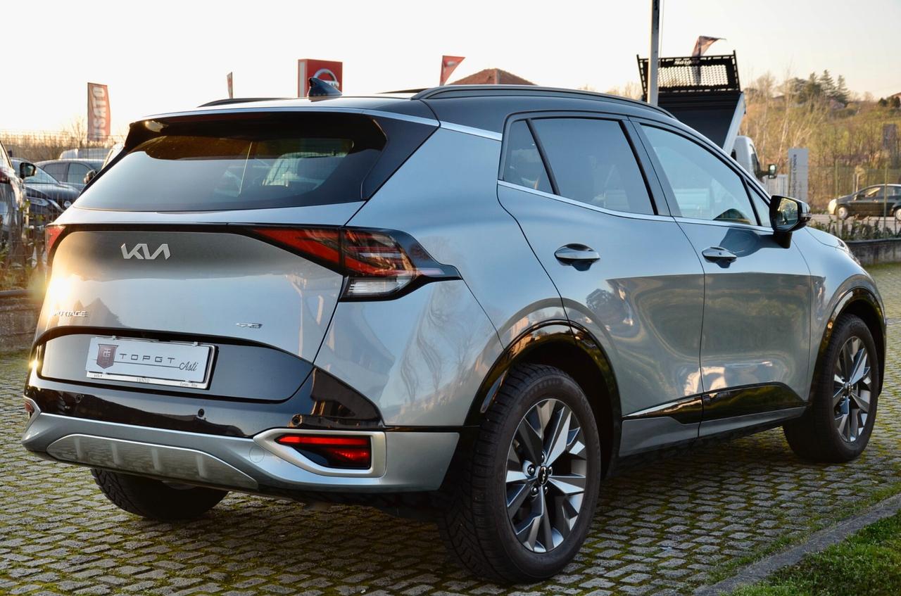 KIA SPORTAGE 1.6 TGDI HEV GT-LINE SUNROOF PACK 230cv AUT, GARANZIA UFF KIA, SERVICE KIA, UNICOPROPRIETARIO, TETTO, FARI FULL LED, PERMUTE