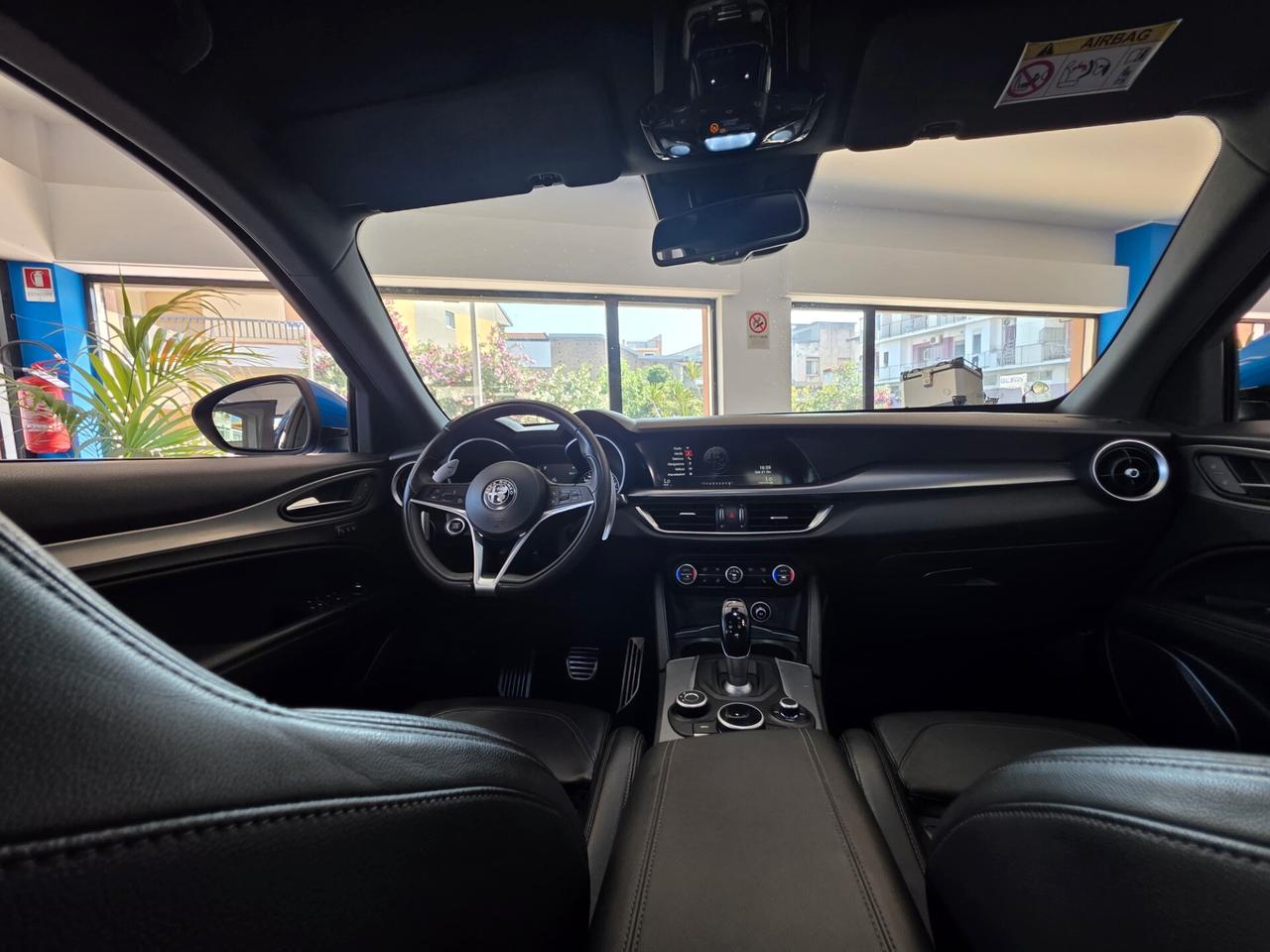 Alfa Romeo Stelvio 2.2 210cv Q4 blu misano 2018 FINANZIABILE