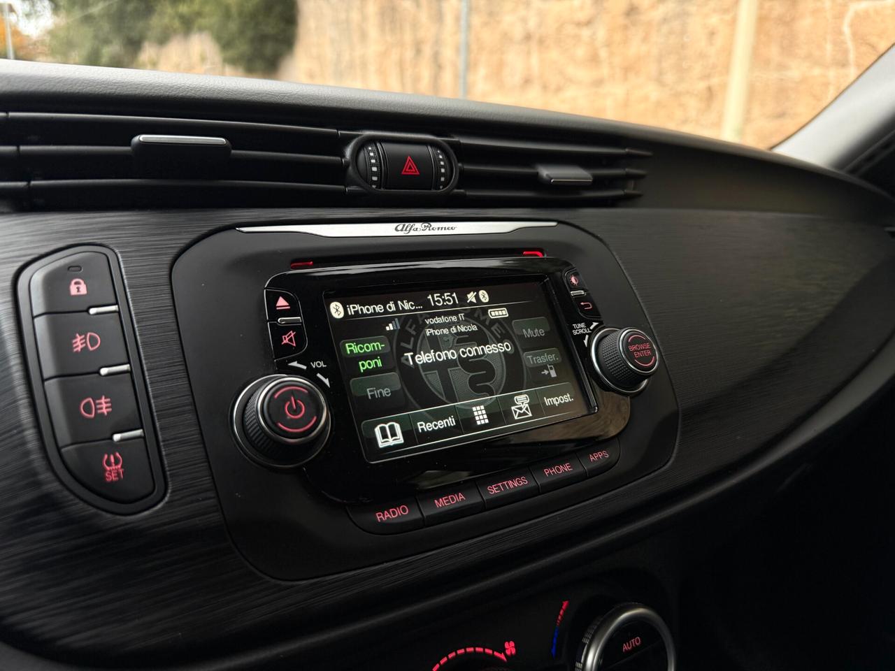 Alfa Romeo Giulietta/1.6 120CV/LED/CERCHI 17"/NEOPATENTATI