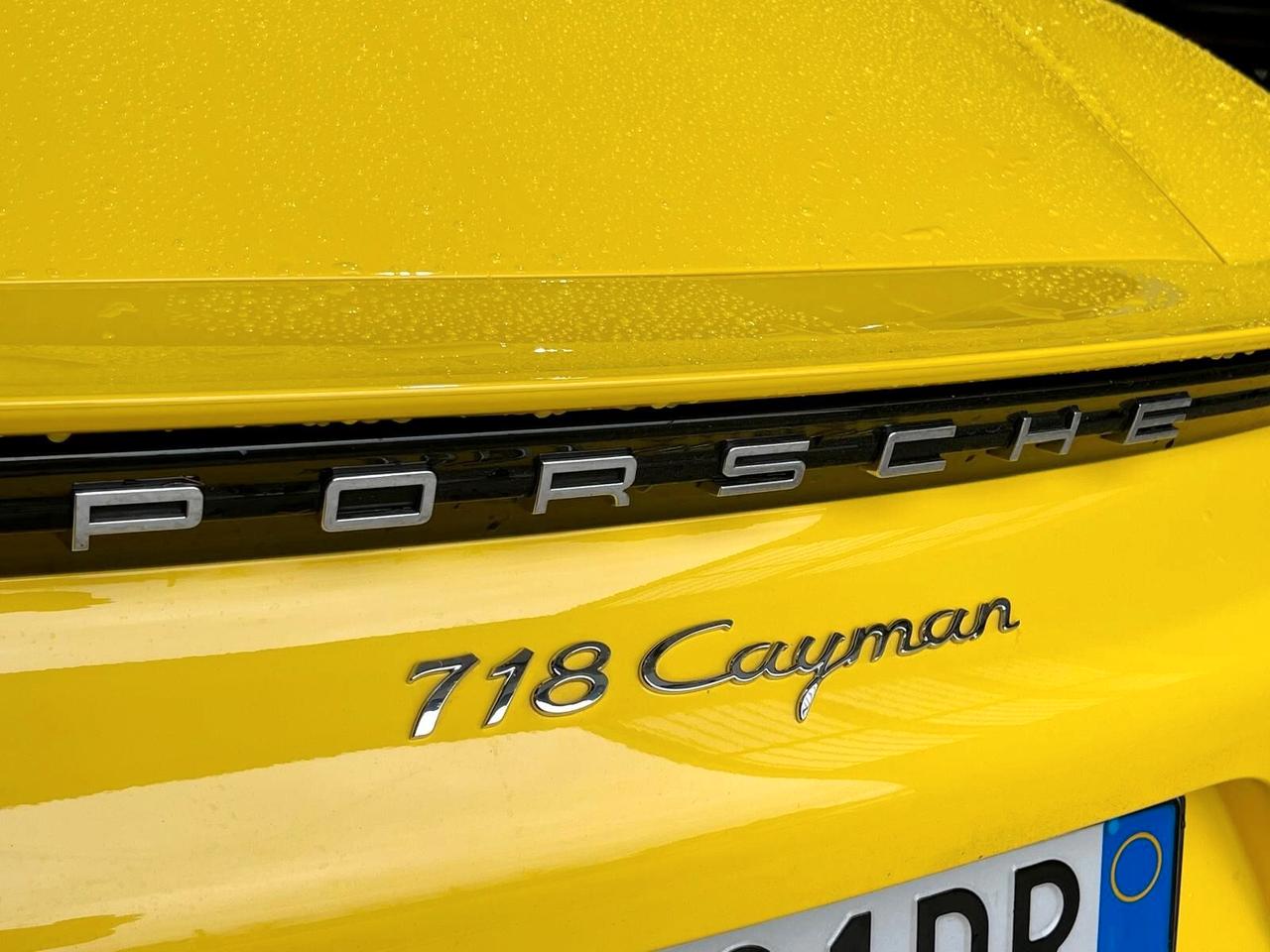 Porsche Cayman 718