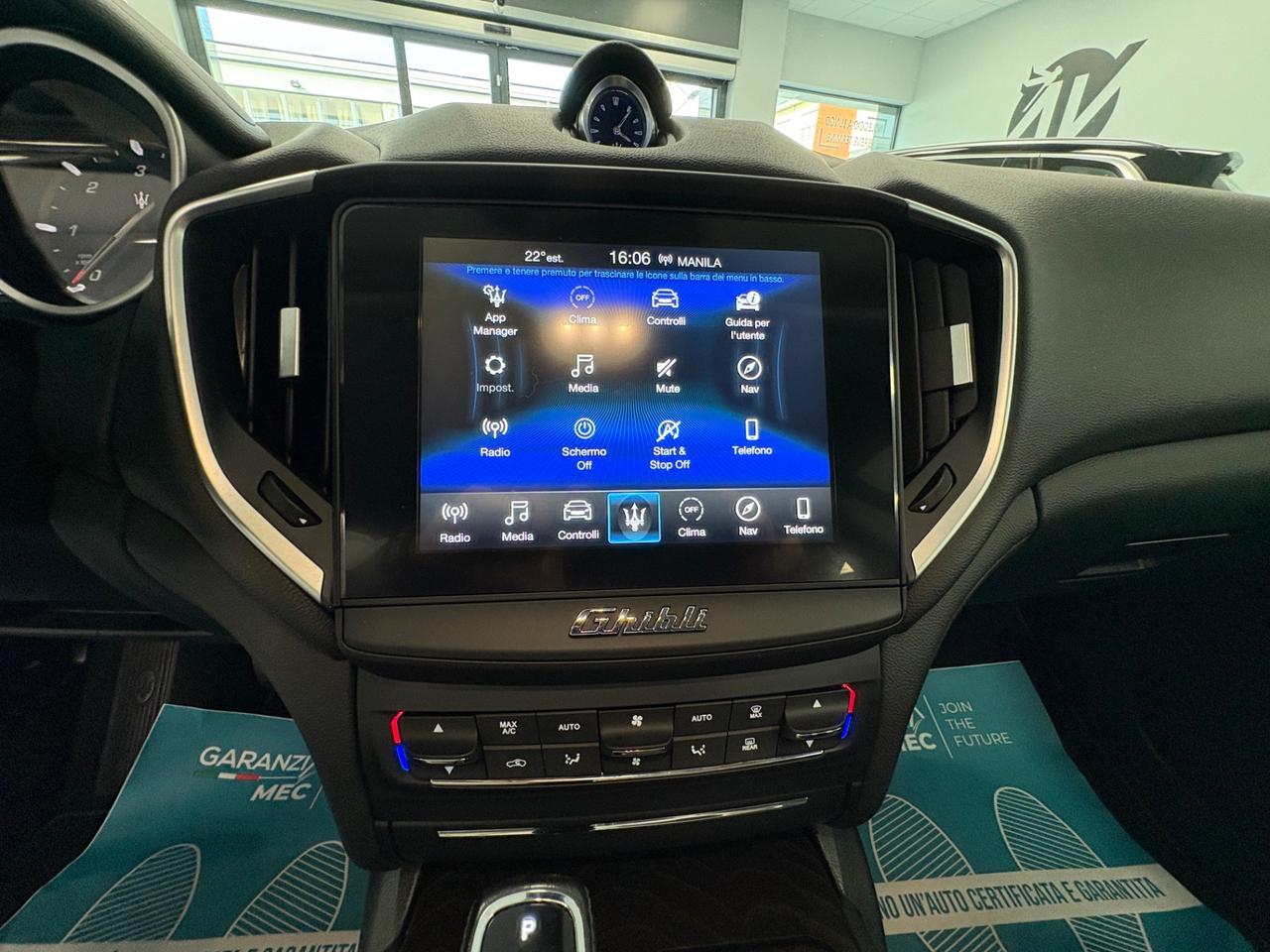 Maserati Ghibli 3.0 V6 Diesel 250cv 2019 km 122000